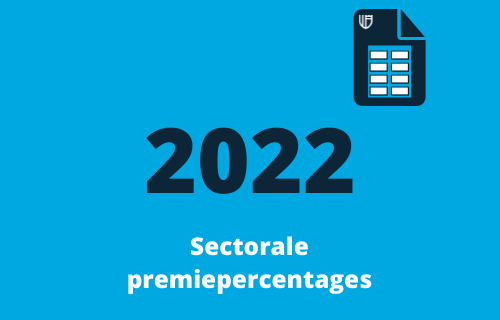 Vengroot - Sectorale premiepercentages WGA en ZW 2021 en 2022