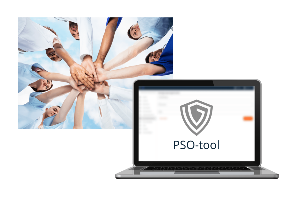 PSO-tool pagina blok